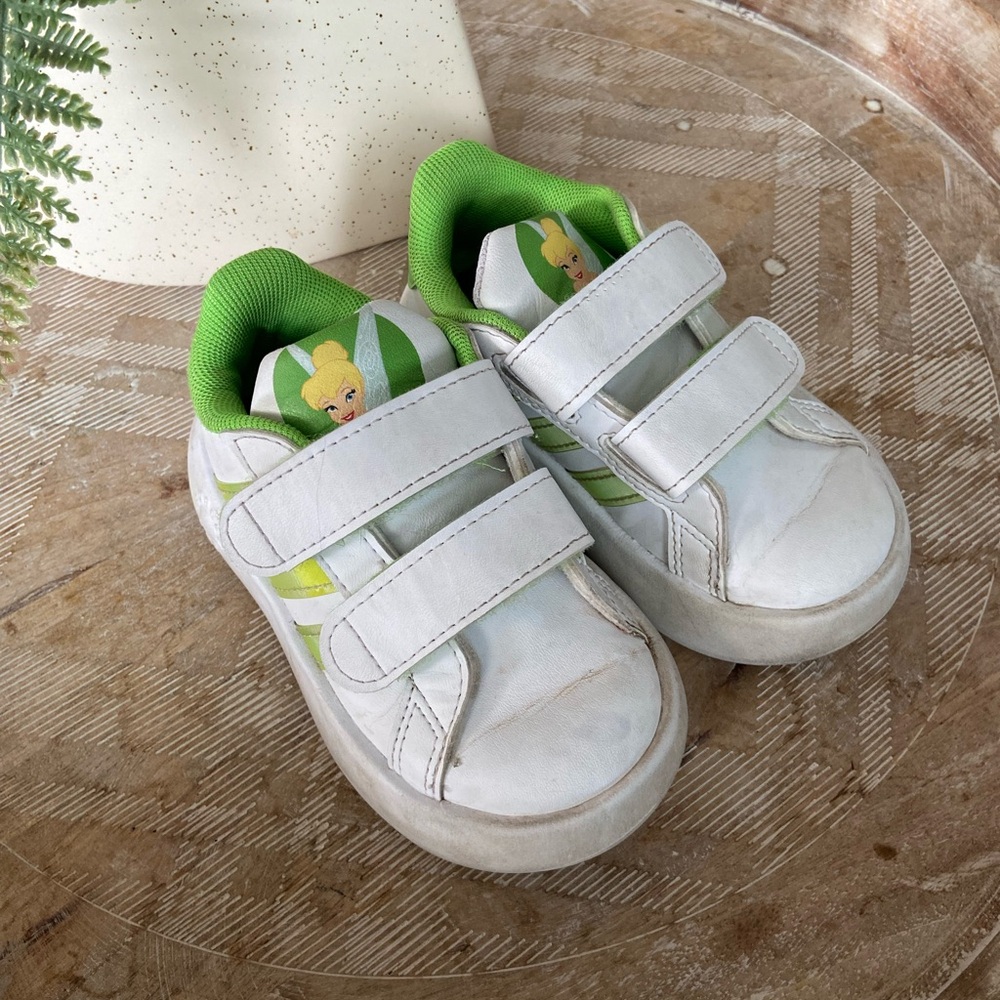 Toddler girls Tinkerbell Disney Adidas Sneakers